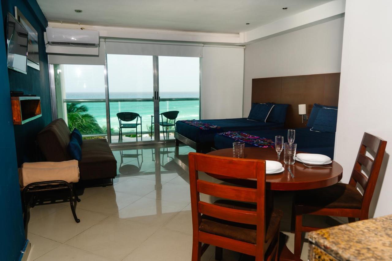 칸쿤 Ocean Front View 빌라 외부 사진