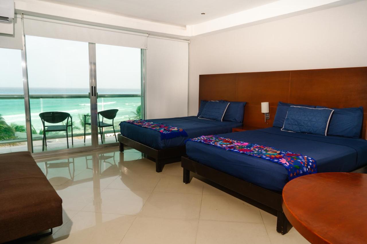 칸쿤 Ocean Front View 빌라 외부 사진