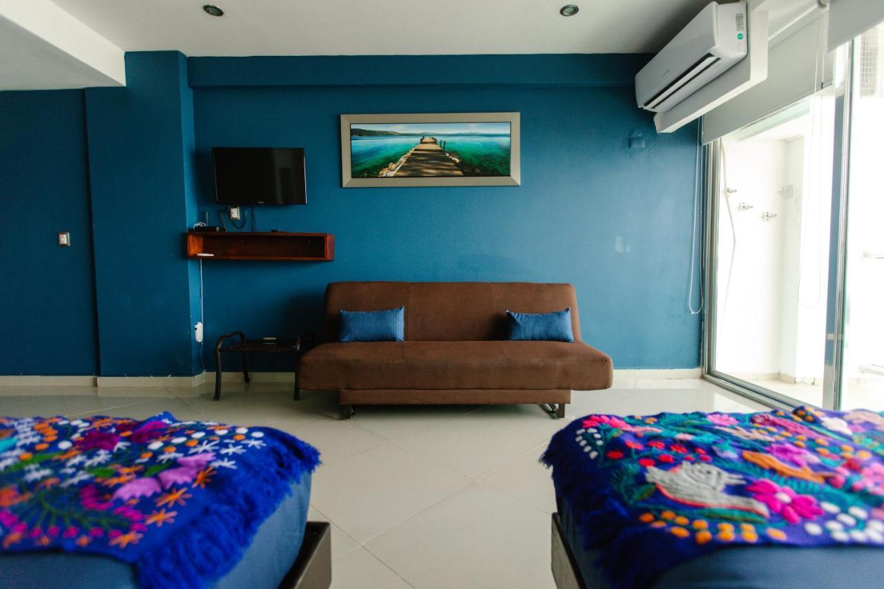 칸쿤 Ocean Front View 빌라 외부 사진
