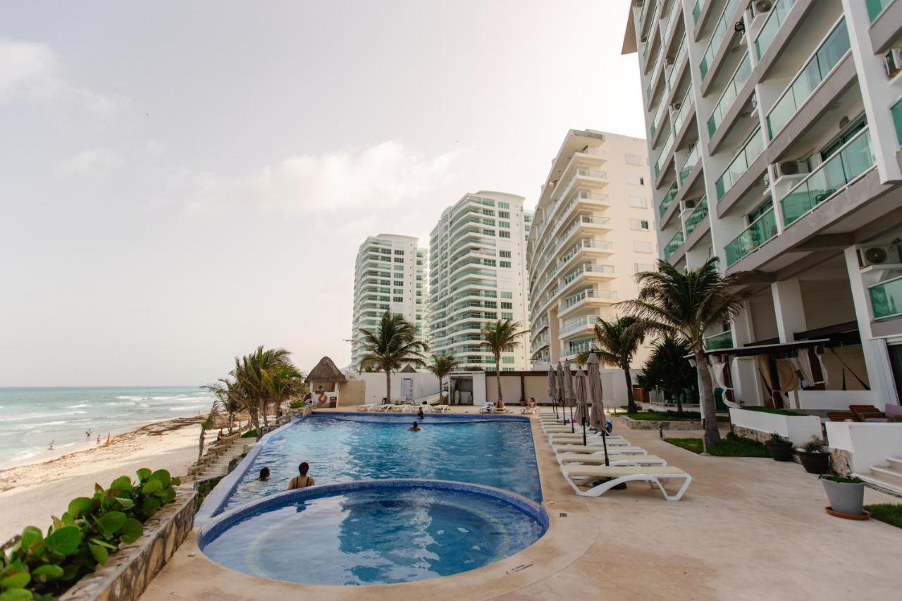 칸쿤 Ocean Front View 빌라 외부 사진