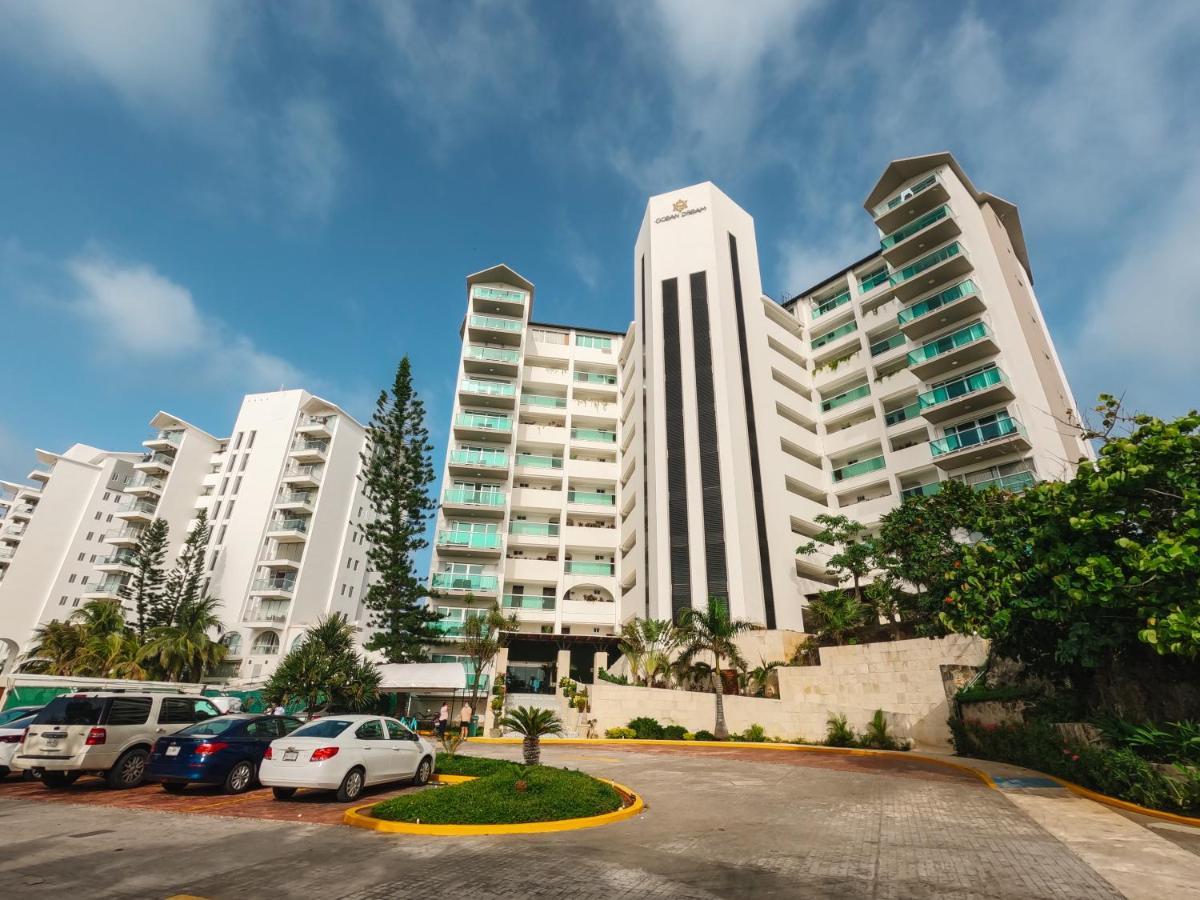 칸쿤 Ocean Front View 빌라 외부 사진
